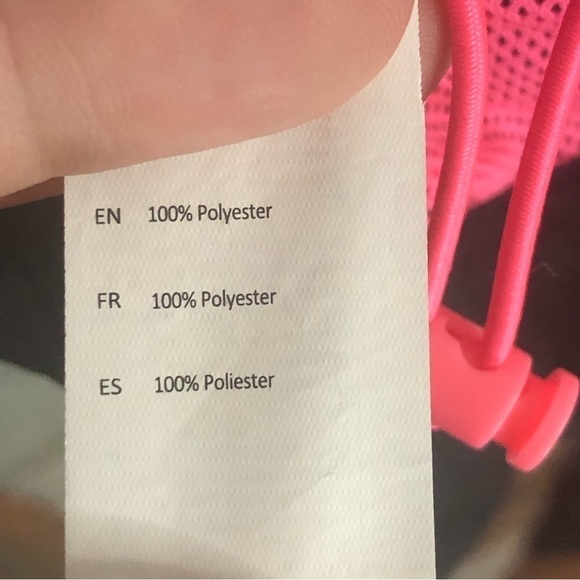 SWS Size Med Black/Pink Lightweight Cropped Hoodie/Jacket - Picture 5 of 5